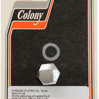 DS-190899 - DS-190899 - COLONY Chrome Hex Drain Plug 1/2-20 8493-2