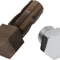 DS-190900 - COLONY Drain Plug - Oil Tank with Tap - Oversized - Chrome 7502-2