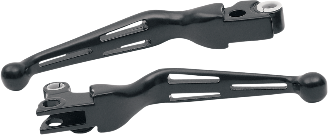 DS-273138 - DS-273138 - DRAG SPECIALTIES Levers - Slotted - Chrome 07-0571-BC307