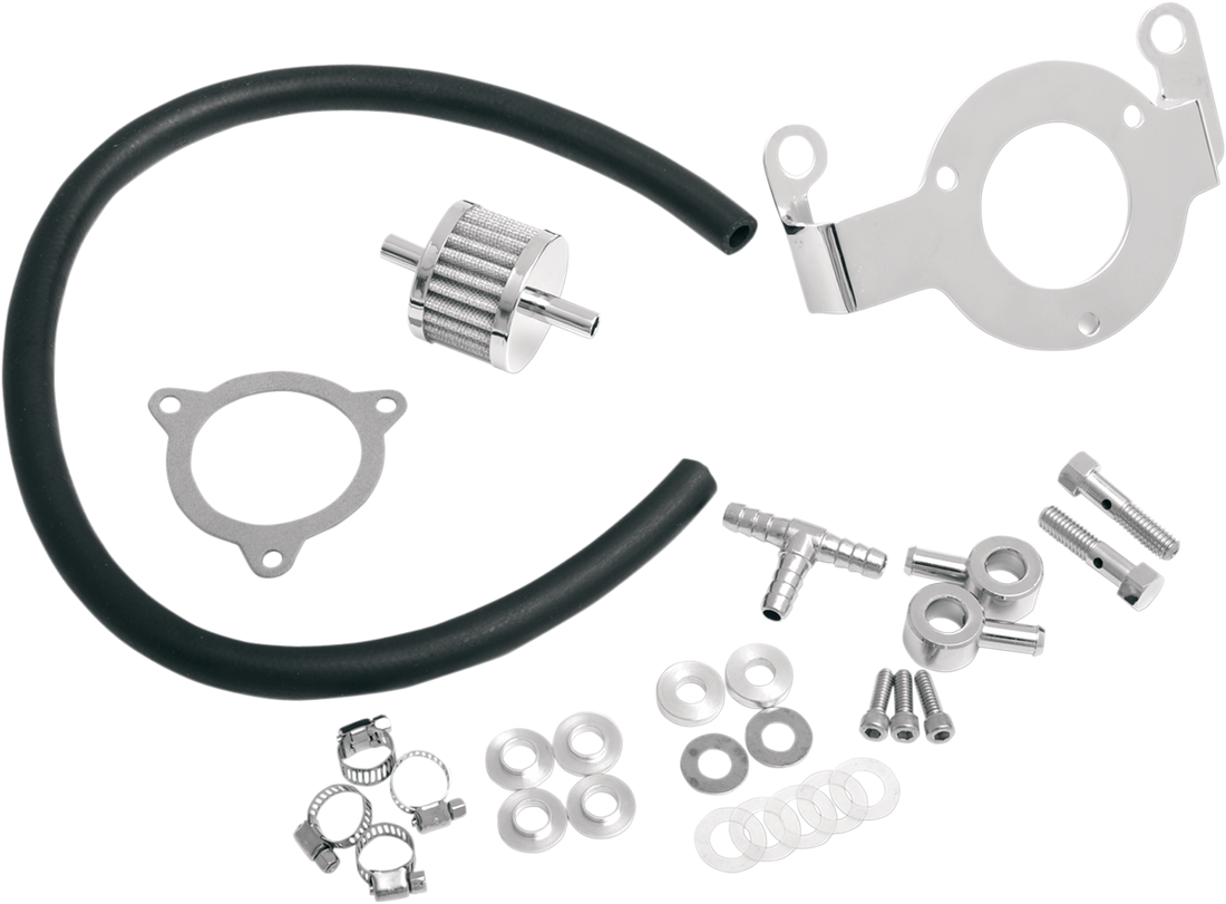 DS-289126 - DS-289126 - DRAG SPECIALTIES Crankcase Breather Kit - '91-'06 XL 120087-BC514