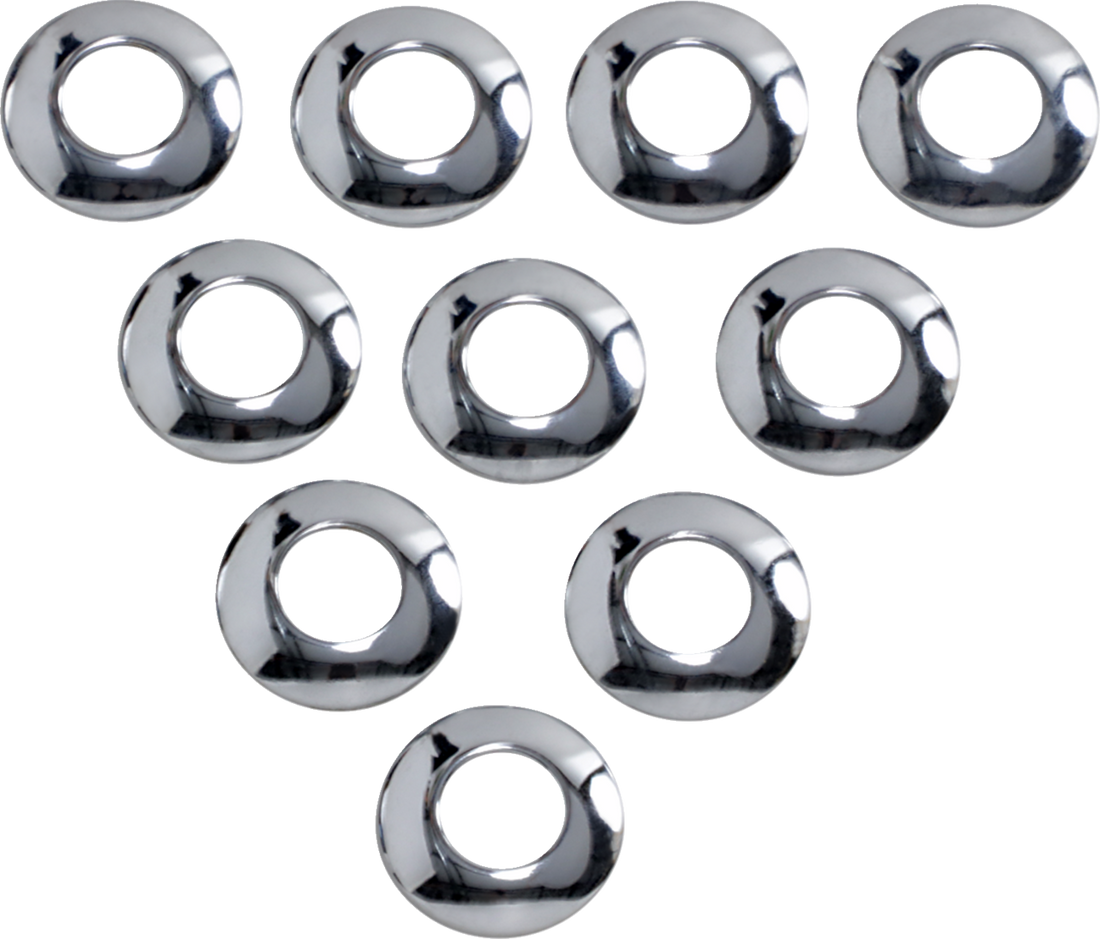 DS-310187 - DS-310187 - EASTERN MOTORCYCLE PARTS Cup Washers - Chrome - 5/8" ID K-2-940
