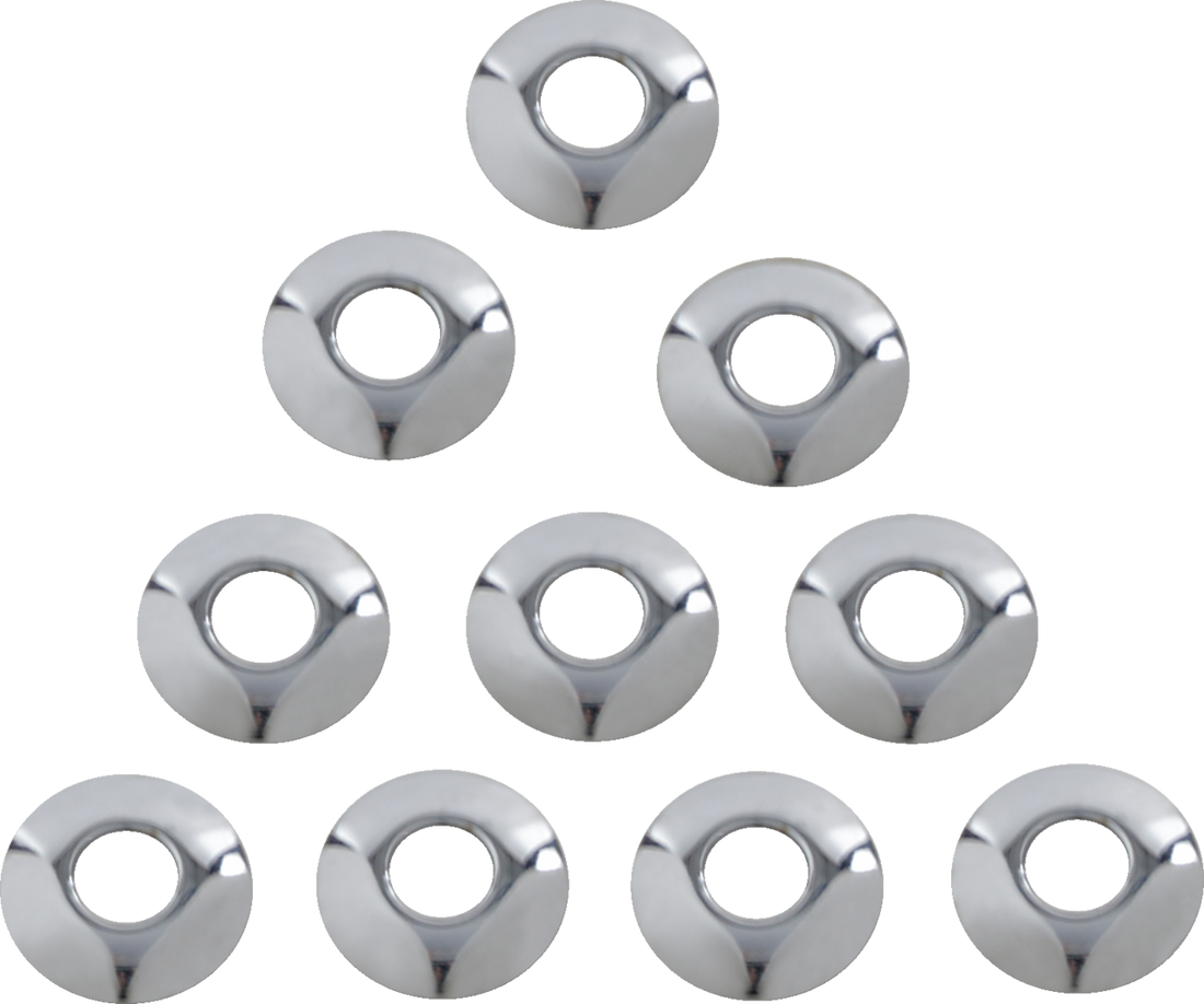 DS-310188 - DS-310188 - EASTERN MOTORCYCLE PARTS Cup Washers - Chrome - 1/2" ID K-2-938