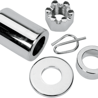 DS190147 - DS190147 - COLONY Axle Spacer - Rear - Chrome - Kit - 00-05 Dyna 2038-4