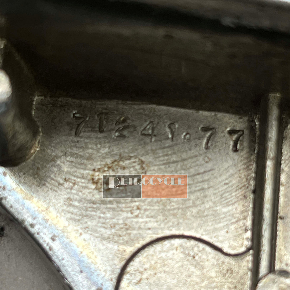 71241-77, OEM Harley Shovelhead Instrument Panel Cover – Retrocycle, LLC