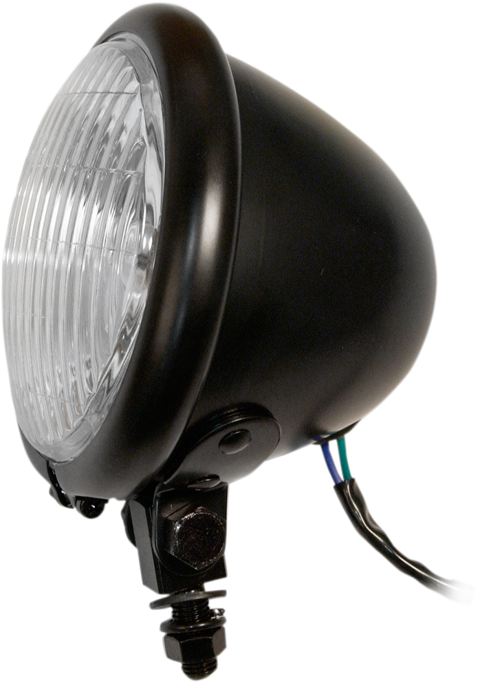 2001-1186 - EMGO 4 1/2" Spotlamp - Black 66-84121B