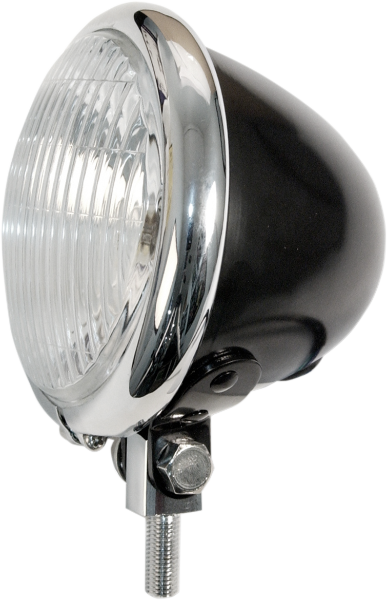 2001-1450 - EMGO 4 1/2" Spotlamp - Black/Chrome 66-84121BC