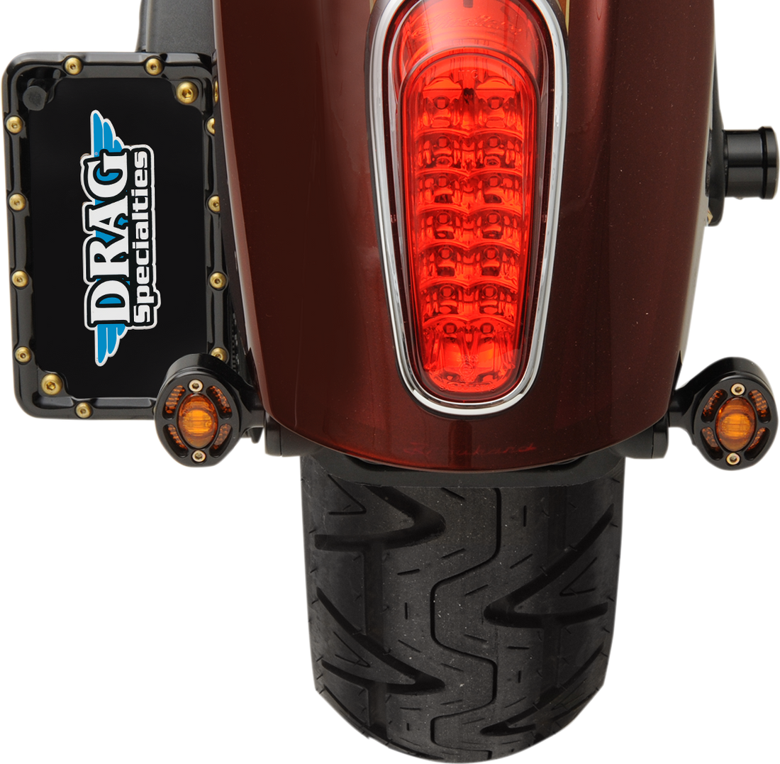 2020-1311 - JOKER MACHINE LED Turn Signals - Black with Amber LEDs 05-250-AB