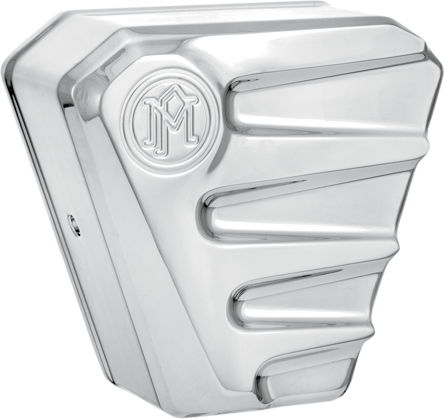 2107-0107 - PERFORMANCE MACHINE (PM) Horn Cover - Scallop - Chrome 02182001SCACH