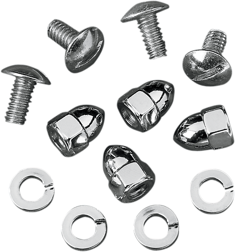 DS-190190 - DRAG SPECIALTIES License Plate Fasteners - Acorn Nuts MBP00114