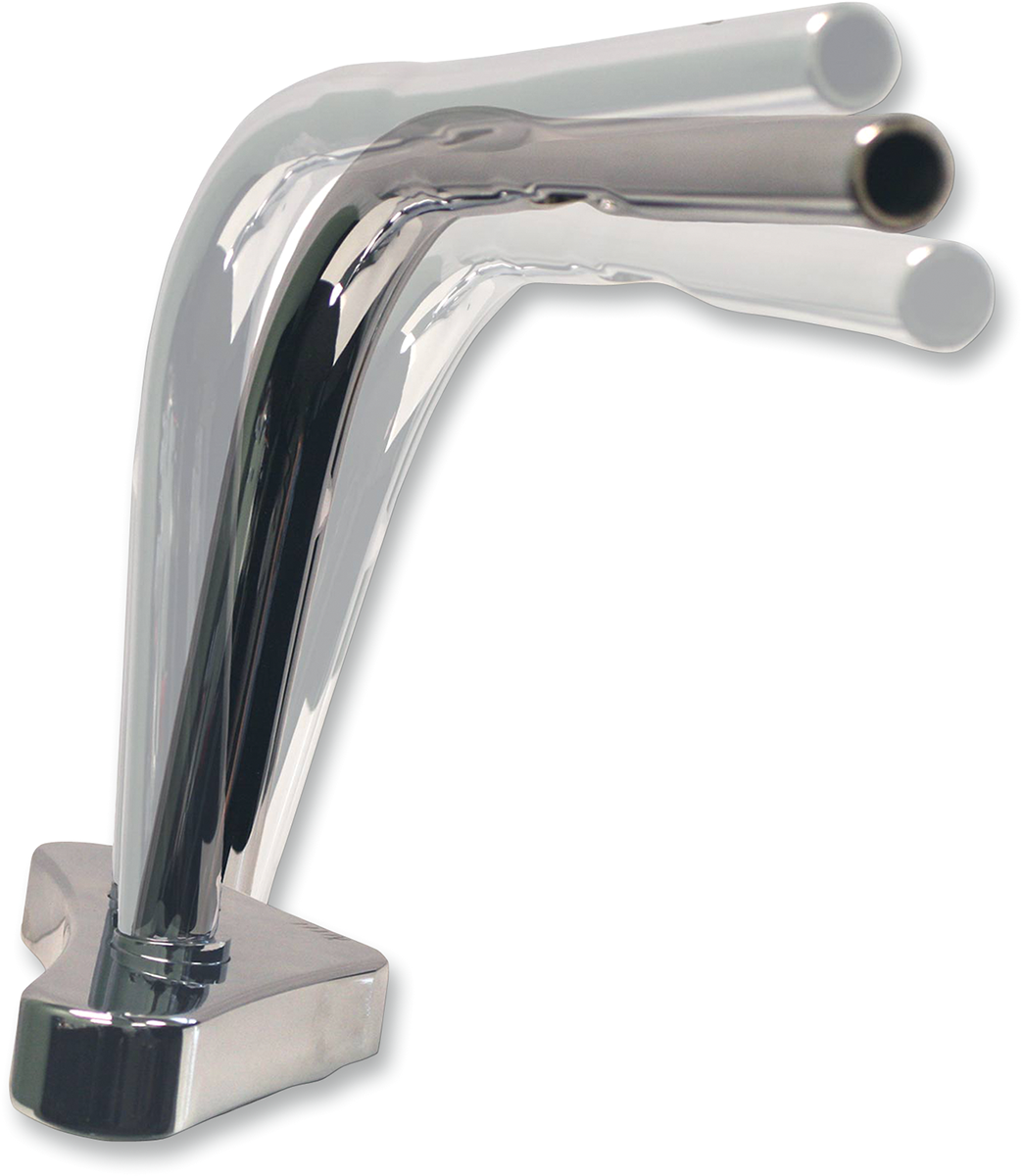 Chopper Riser Extension 0602-0420 - LA CHOPPERS Riser Adapter - 5? - Chrome LA-7400-00 ...