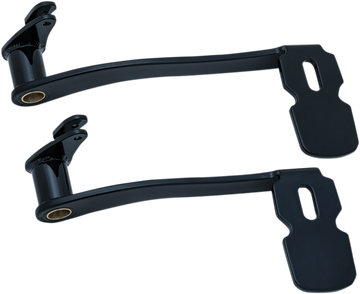 1610-0479 - KURYAKYN Extended Brake Pedal - Black - Without Lowers 9671