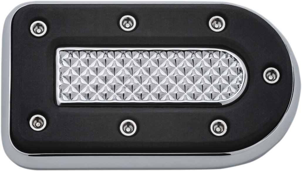 1610-0505 - KURYAKYN Brake Pedal Pad - Chrome - FX 7037