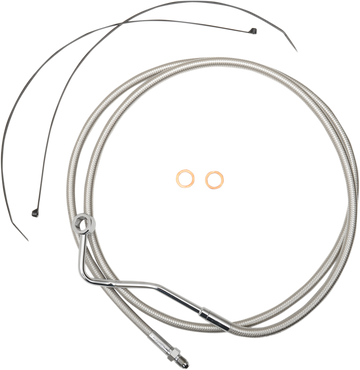 1741-4119 - MAGNUM Mid Brake Line - ABS - Polished Stainless AS57015