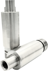 0404-0545 - CYCLE VISIONS Chrome Fork Tube Extensions - 41 mm Diameter - Extends +3" CV7102