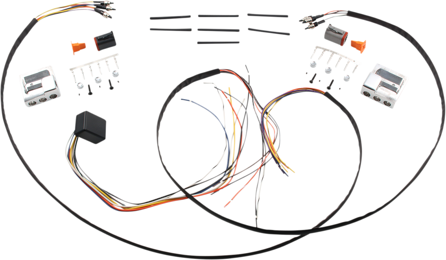 0616-0363 - GMA ENGINEERING BY BDL Switch Kit - Brake/Clutch - Harness - Polished GMA-HBWH-SW-OP