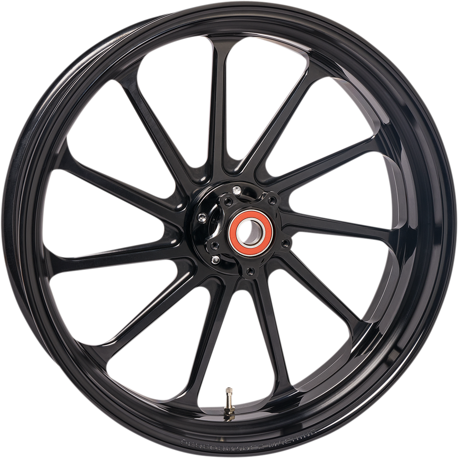 0201-2358 - PERFORMANCE MACHINE (PM) Wheel - Assault - Dual Disc - Front - Black Ops* - 21"x3.50" - With ABS 12047106SLAJAPB