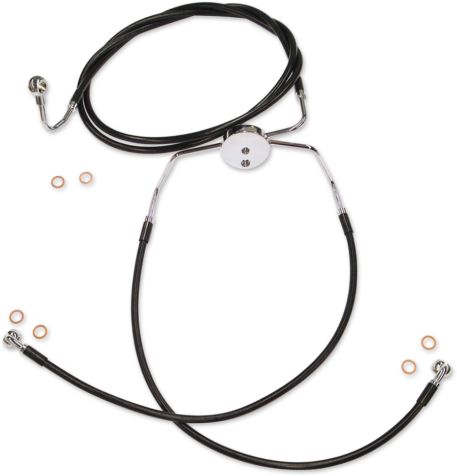 1741-4764 - MAGNUM Brake Line - XR - Lower - Black SBC1110-00