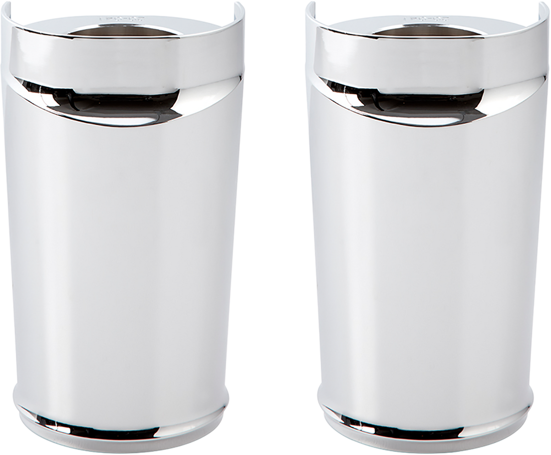 0411-0179 - ARLEN NESS Fork Boot Cover - Chrome 20-036