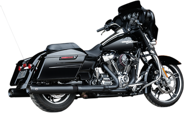 1801-1462 - S&S CYCLE GNX Mufflers - 4.5" - Black 550-0990