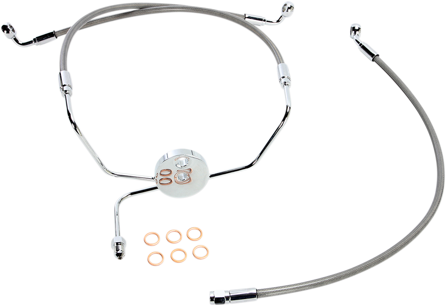 1741-4927 - MAGNUM Brake Line Kit - XR - Stainless Steel SSC1304-25