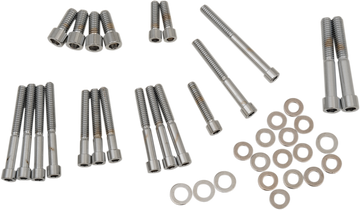 DS-190878S - DRAG SPECIALTIES Smooth Side Cover Bolt Set - XL MK265S