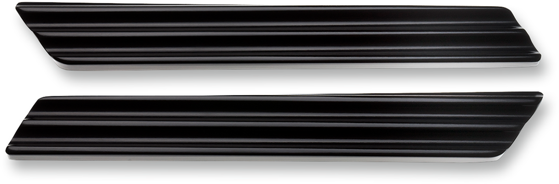 3501-1251 - JOKER MACHINE Saddlebag Latch Inserts - Black 04-501-1