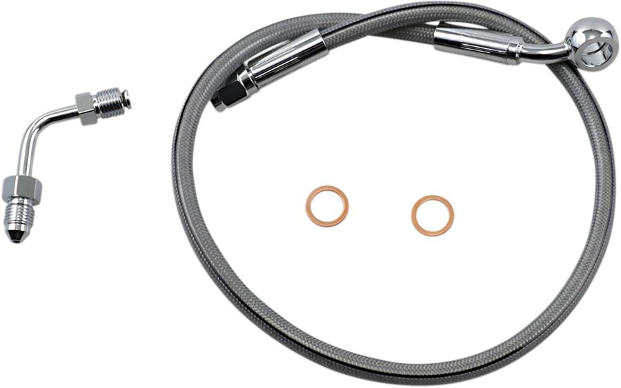 1741-5705 - MAGNUM Brake Line - Upper with Adapter - Sterling Chromite II SSC1501-21