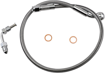 1741-5706 - MAGNUM Brake Line - Upper with Adapter - Sterling Chromite II SSC1501-22