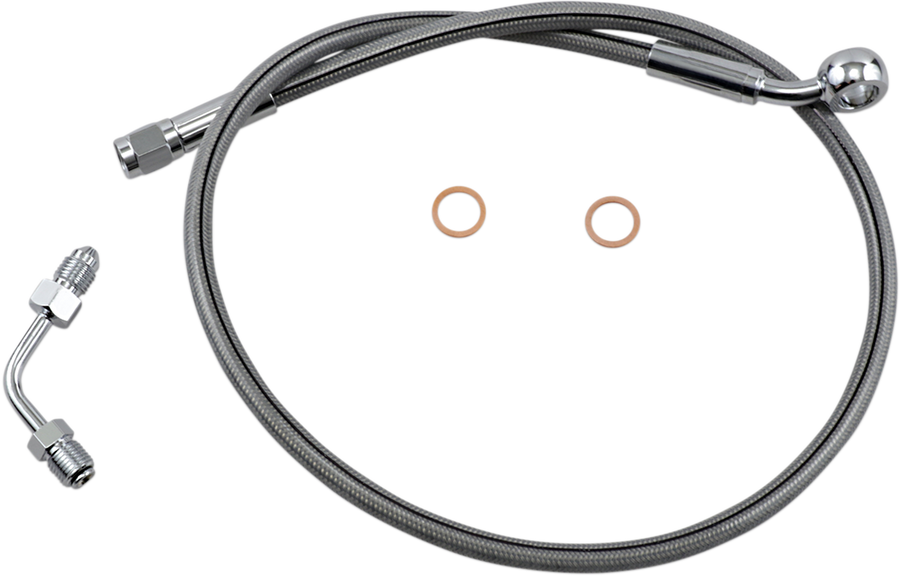 1741-5710 - MAGNUM Brake Line - Upper with Adapter - Sterling Chromite II SSC1501-26
