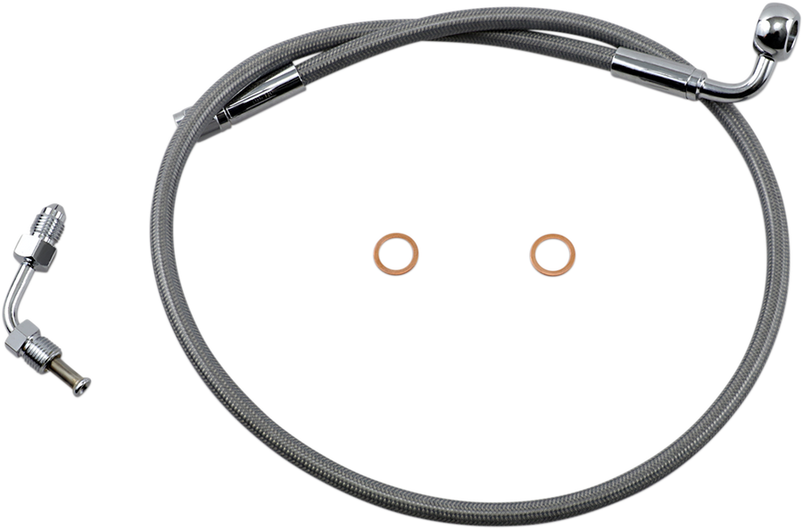 1741-5721 - MAGNUM Brake Line - Upper with Adapter - Sterling Chromite II SSC1502-29