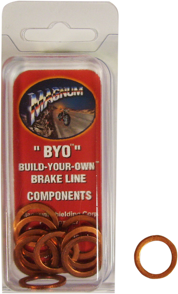 1742-0410 - MAGNUM Copper Washer - 12mm - 10 Pack 392912