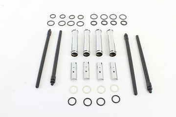 2836415 - M8 Quick Install Pushrod and Cover Kit Chrome