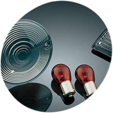 2040-0342 - KURYAKYN Rear Lens Kit - Smoke Lens/Red Light 4995