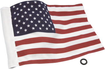 9001-0004 - SHOW CHROME USA Flag - 6" X 9" 4-240US