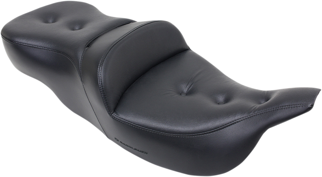 0801-0965 - SADDLEMEN Heated Pillow Top Roadsofa* Seat - Black 897-07-181HCT