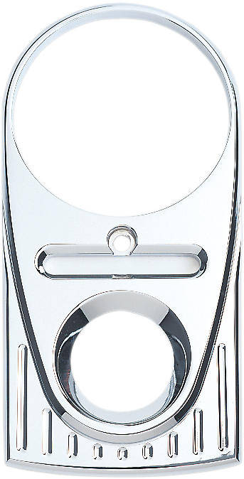 DS-373880 - JOKER MACHINE Tear Drop Upper Dash Cover - Ball-Milled - Chrome 04-21BM