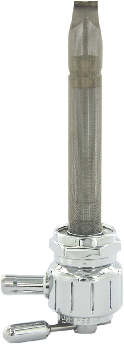 DS-390241 - PINGEL Round Fuel Valve - Grooved Chrome - 22mm 1311-CG
