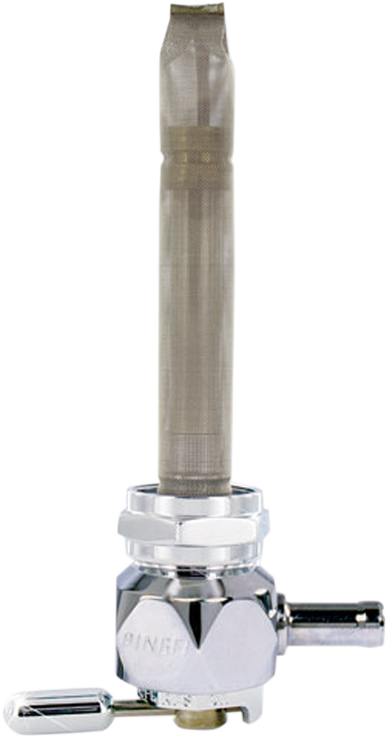 DS-390253 - PINGEL Hex Fuel Valve - Diamond Chrome - 22mm 4311-CD