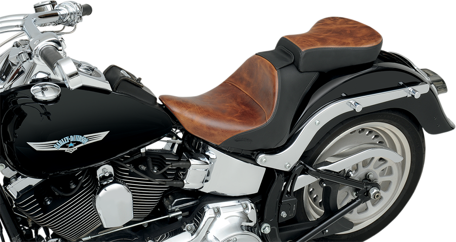 0802-0748 - SADDLEMEN Lariat Seat - Softail '06-'17 806-12-0041B