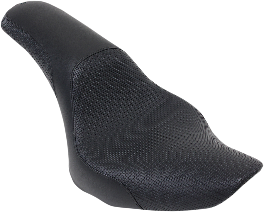 0802-0853 - SADDLEMEN Profiler* Basket-weave Seat - Black - FB '07-'17 806-12-147