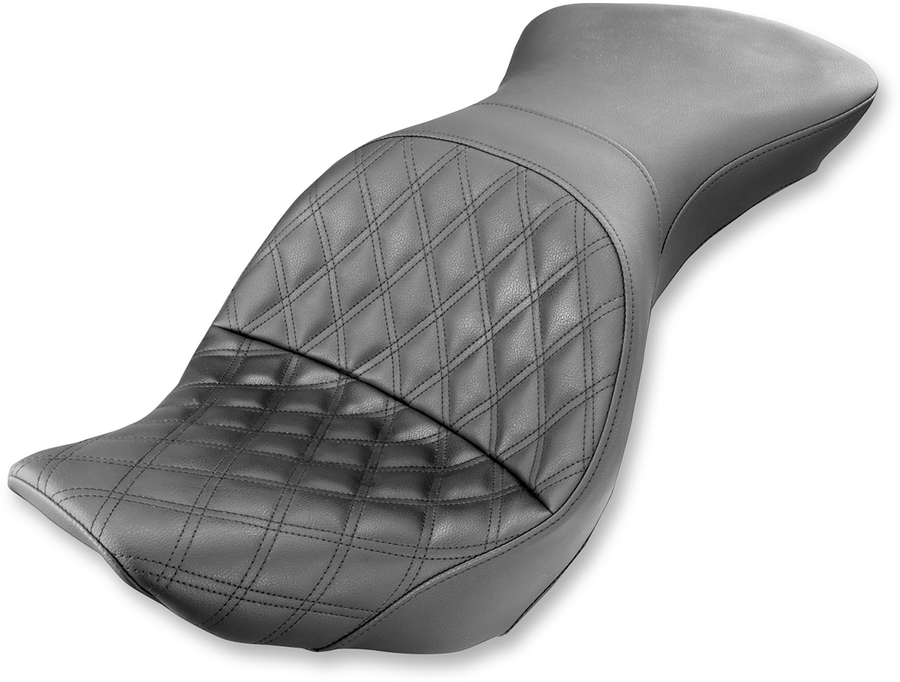 0802-0918 - SADDLEMEN Explorer Seat - Lattice Stitched - FXST 806-12-029LS