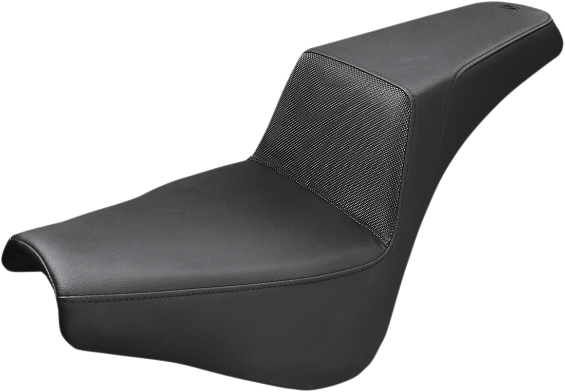 0802-0966 - SADDLEMEN Step-Up Seat - Gripper - Black 818-30-174