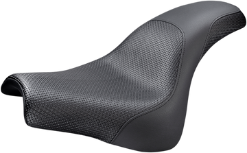 0802-1007 - SADDLEMEN Profiler* Basket-weave Seat - Black 818-28-147