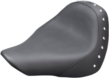 0802-1017 - SADDLEMEN Seat - Renegade* Solo - Black - Studded 818-27-001