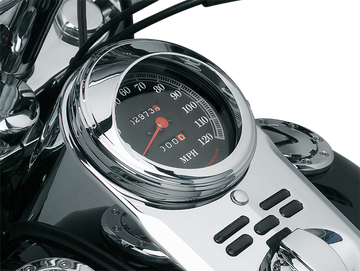 2202-0152 - KURYAKYN Speedometer Visor - Chrome 112