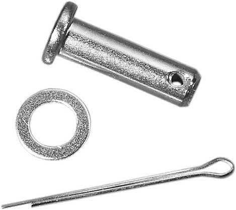 DS-241047 - DRAG SPECIALTIES Clevis Pin - Washer - Chrome 110054-HC3