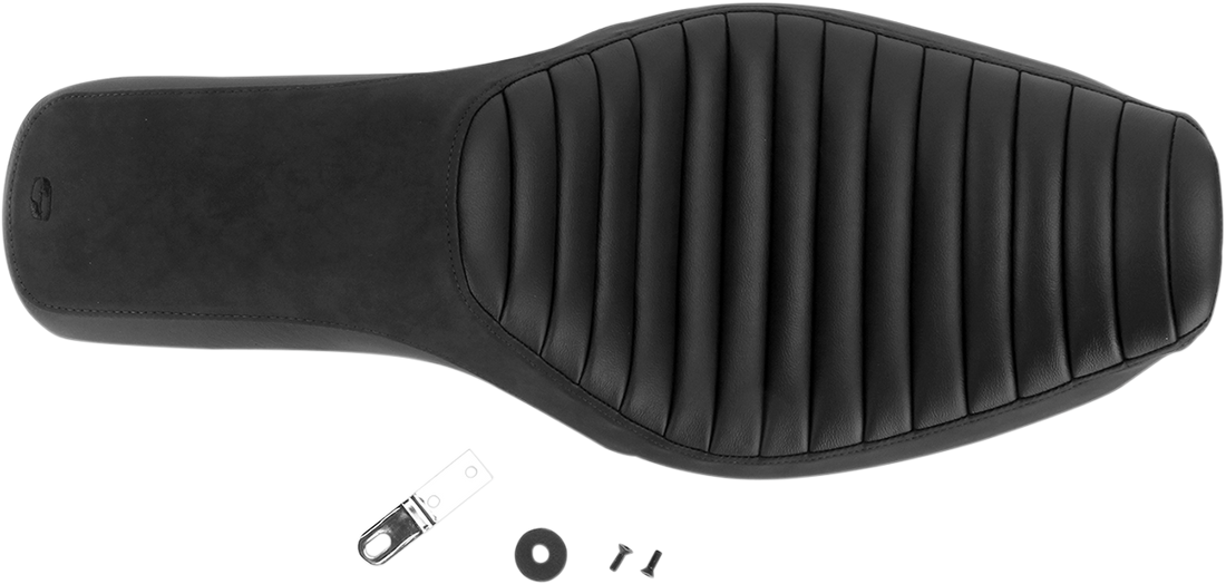 0803 0481 SADDLEMEN Profiler Tuck n Roll Seat Black Dyna