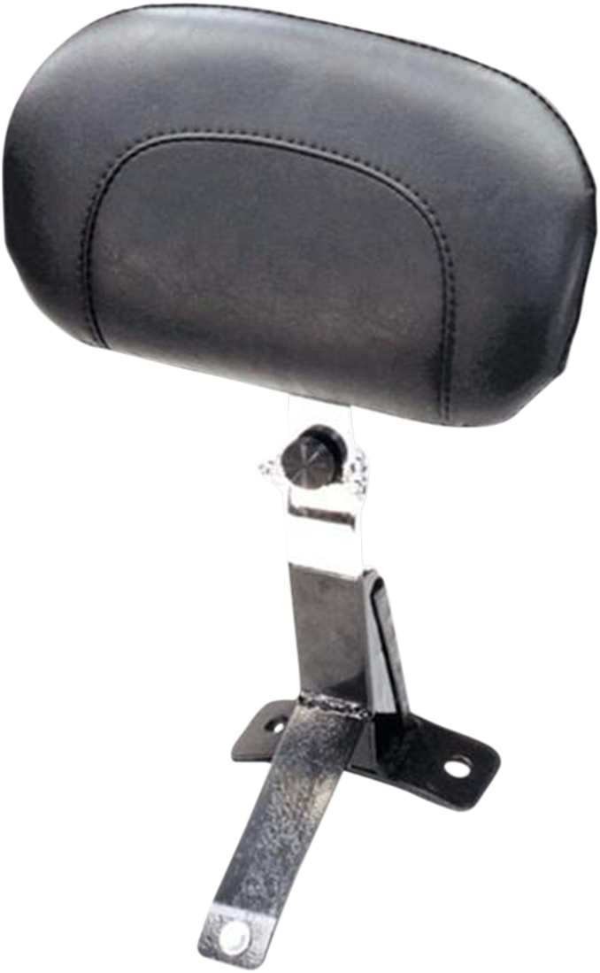 0822-0128 - MUSTANG Driver Backrest Kit - Smooth - Black - Studded 79611
