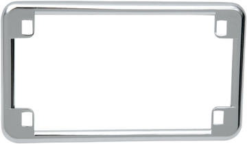 DS-270220 - DRAG SPECIALTIES License Plate Frame - Chrome 74061