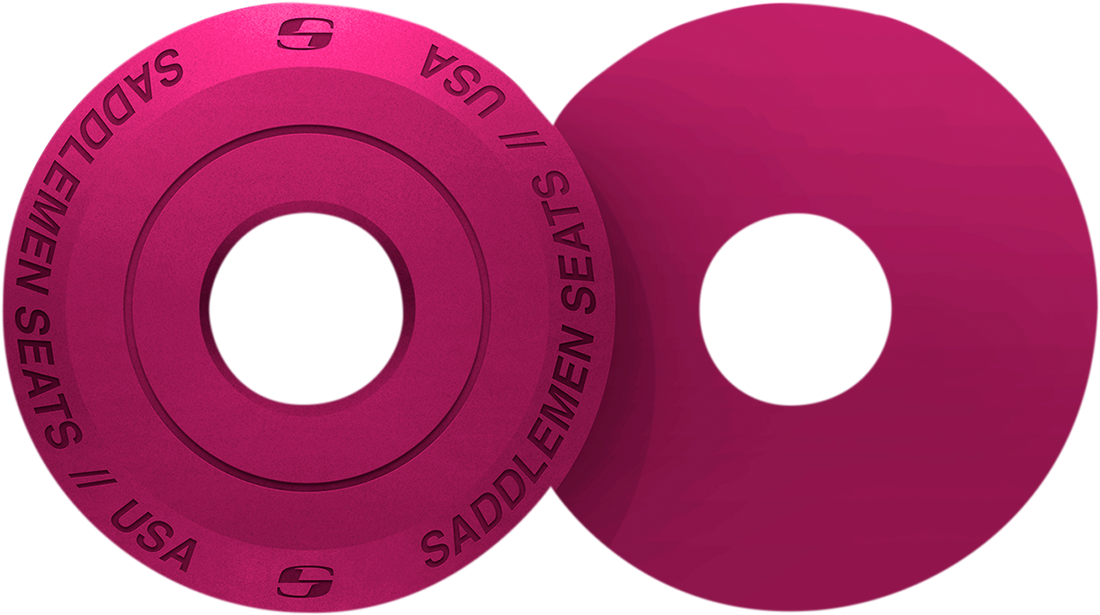 0820-0137 - SADDLEMEN Fender Seat Washer - Pink 14707PK